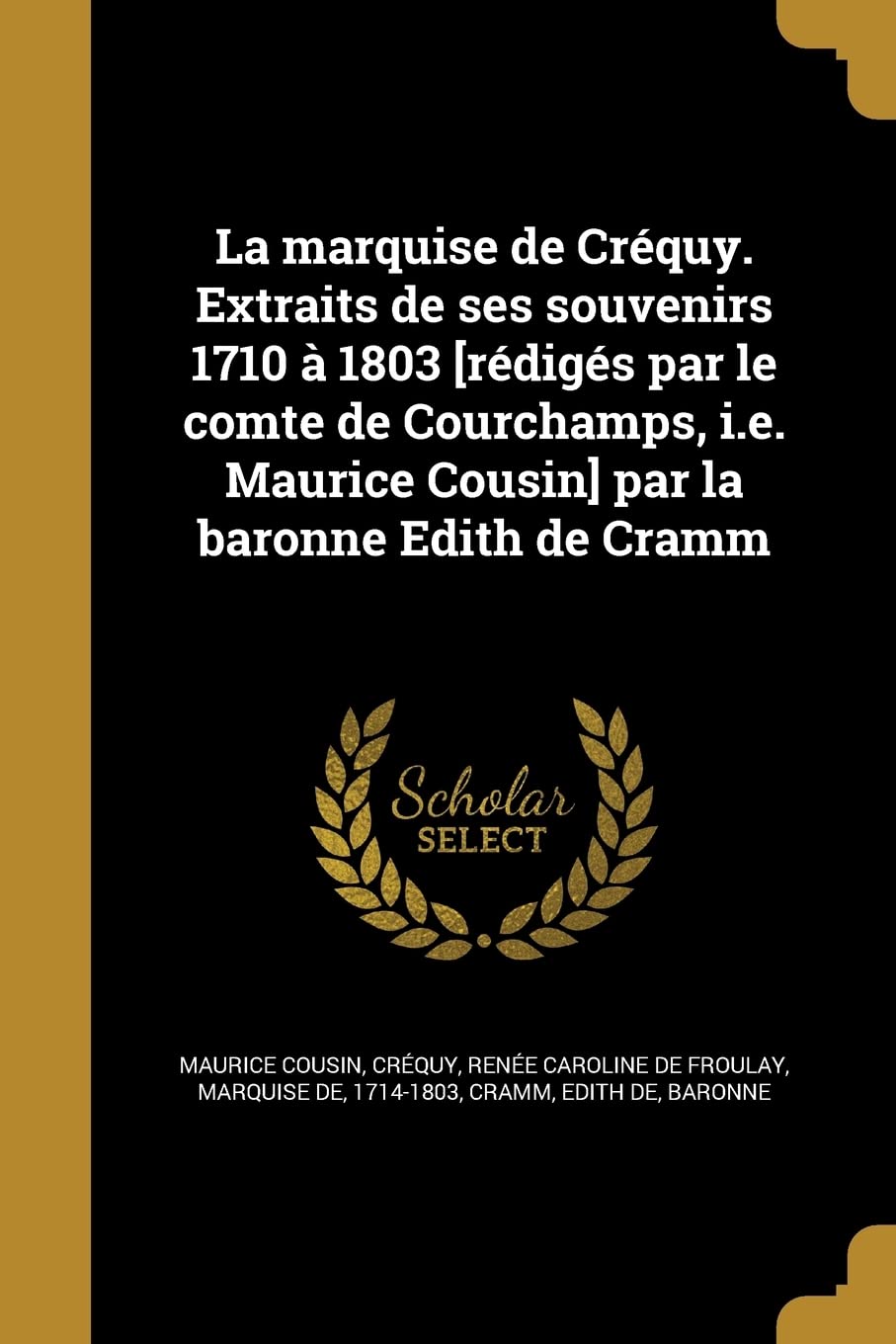 FRE-MARQUISE DE CREQUY EXTRAIT Social Sciences