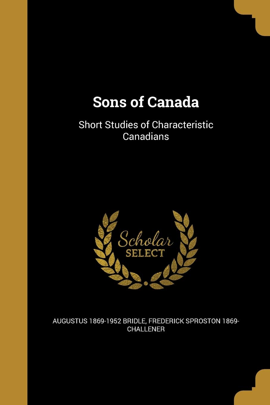 SONS OF CANADA Social Sciences