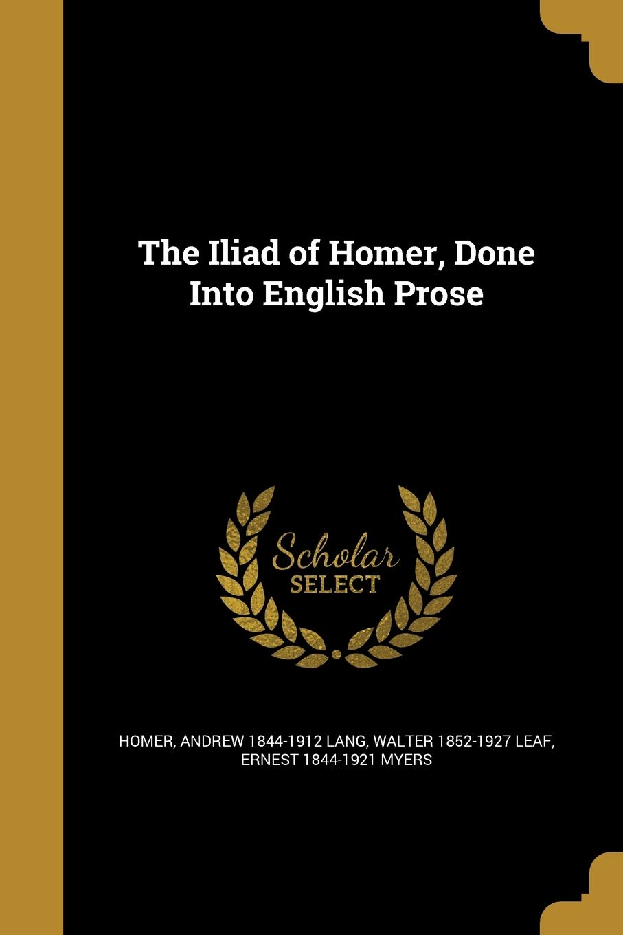 ILIAD OF HOMER DONE INTO ENGLI Social Sciences