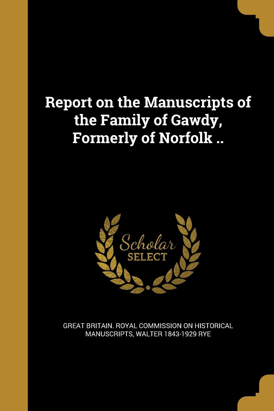 REPORT ON THE MANUSCRIPTS OF T Social Sciences