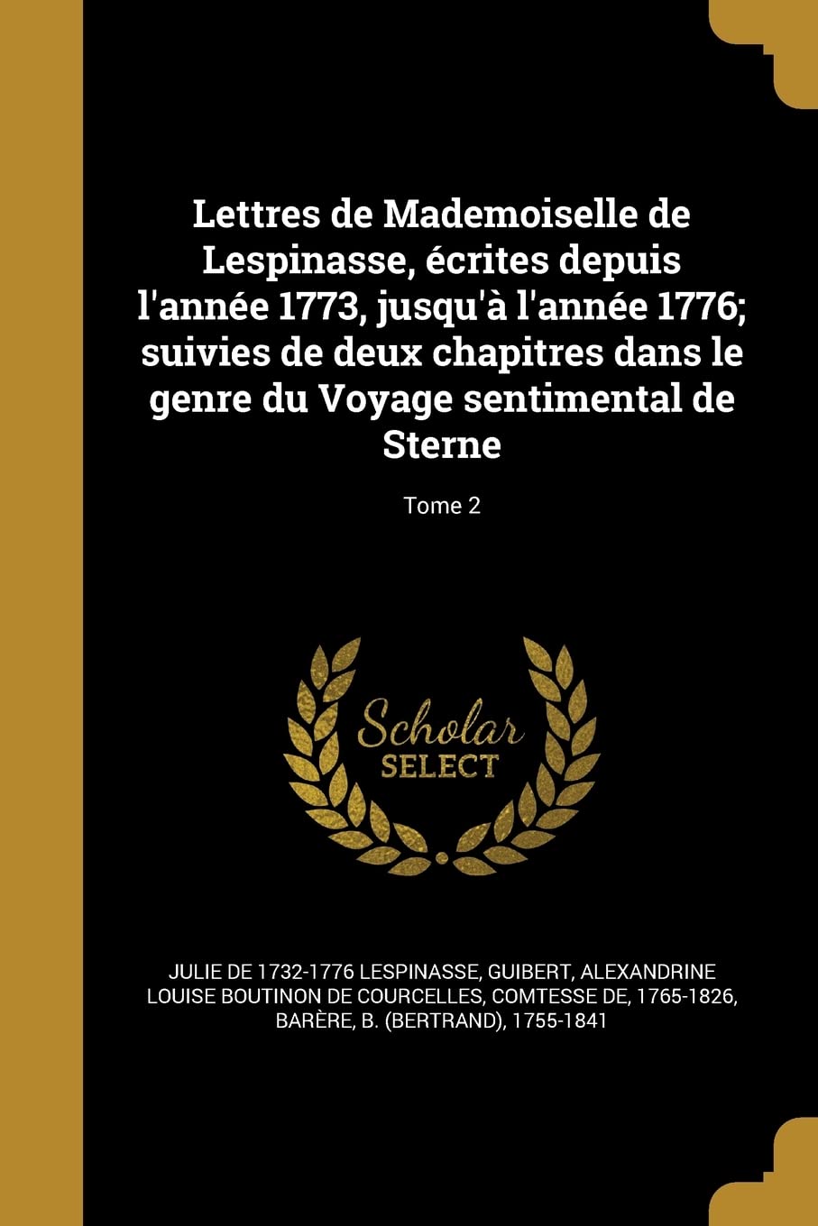 FRE-LETTRES DE MADEMOISELLE DE Social Sciences