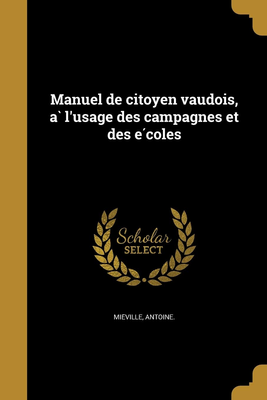FRE-MANUEL DE CITOYEN VAUDOIS Social Sciences