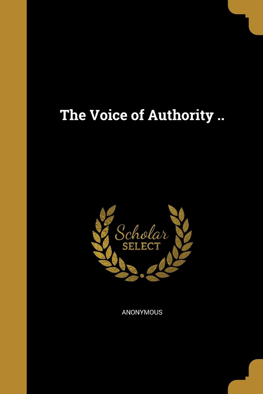 VOICE OF AUTHORITY Social Sciences