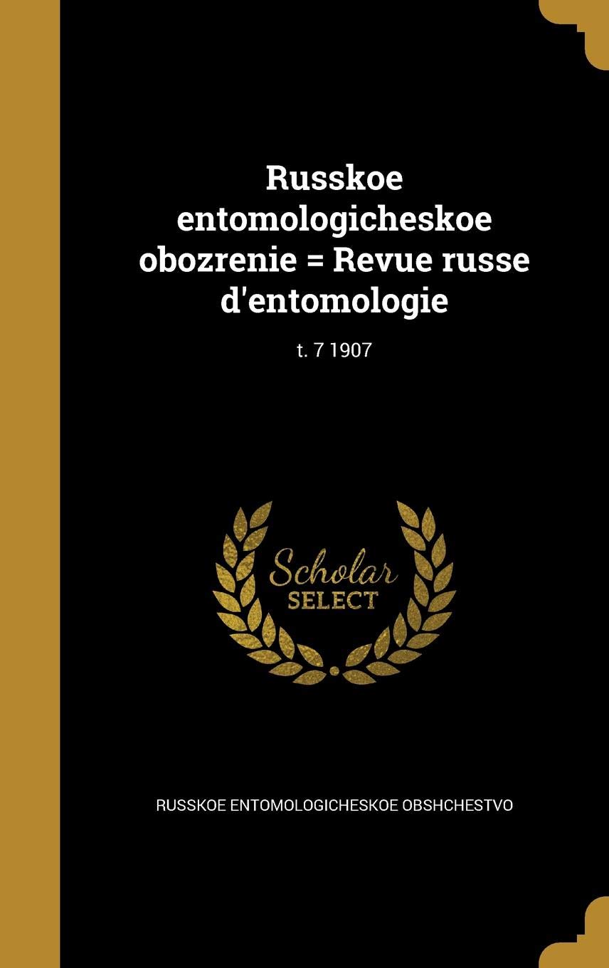 RUS-RUSSKOE ENTOMOLOGICHESKOE Film, Art & Culture
