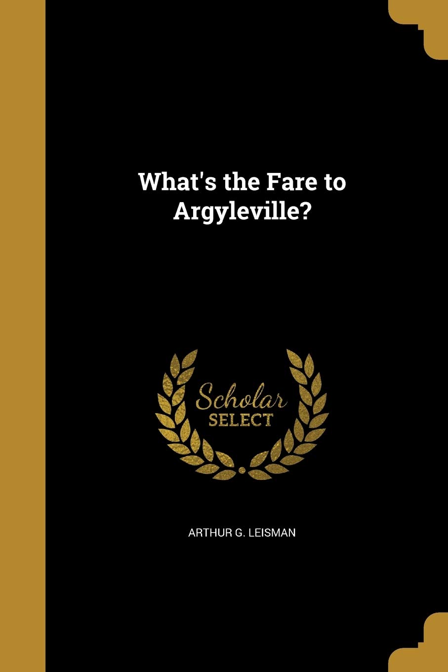 WHATS THE FARE TO ARGYLEVILLE Social Sciences