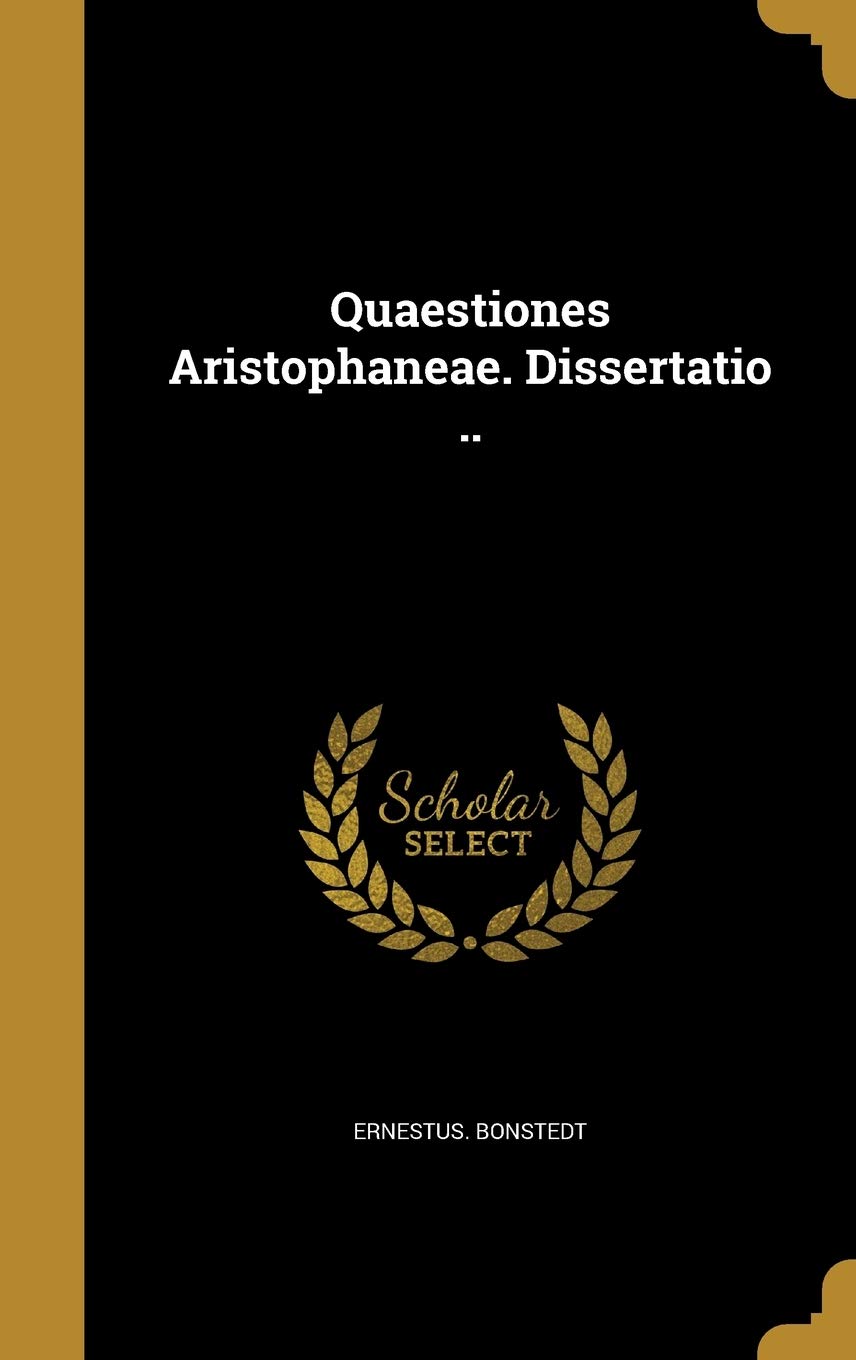 QUAESTIONES ARISTOPHANEAE DISS Film, Art & Culture