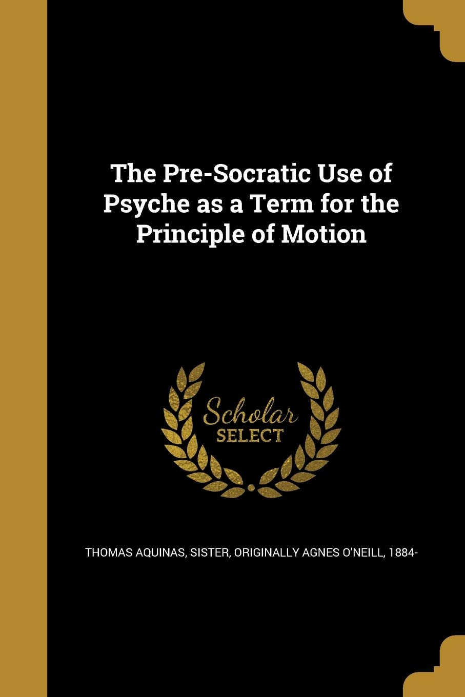 PRE-SOCRATIC USE OF PSYCHE AS Social Sciences