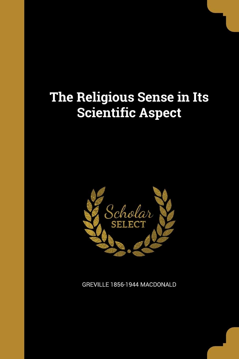 RELIGIOUS SENSE IN ITS SCIENTI Social Sciences