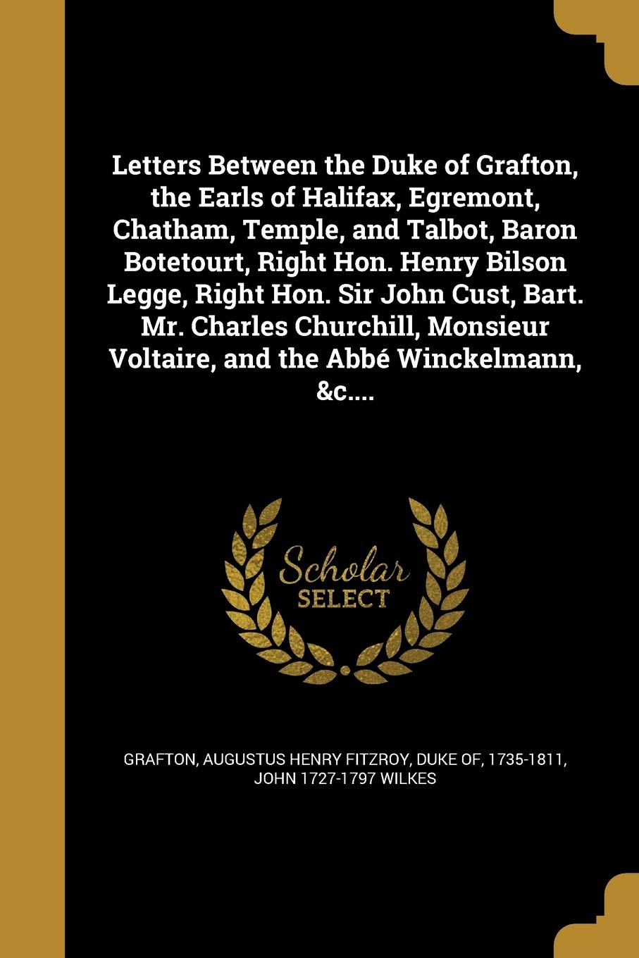 LETTERS BETWEEN THE DUKE OF GR Social Sciences