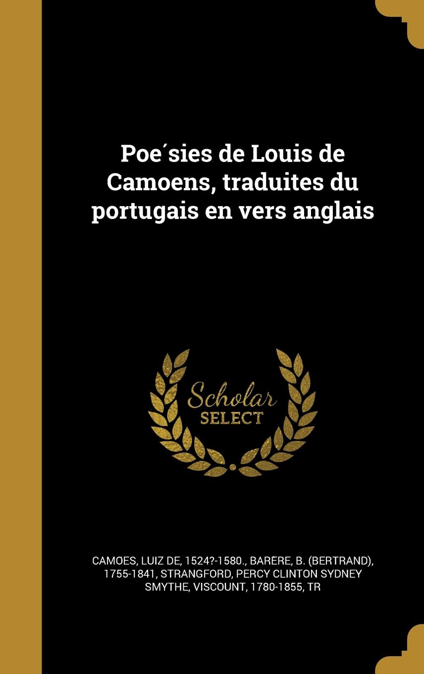 Poésies de Louis de Camoens, traduites du portugais en vers anglais book