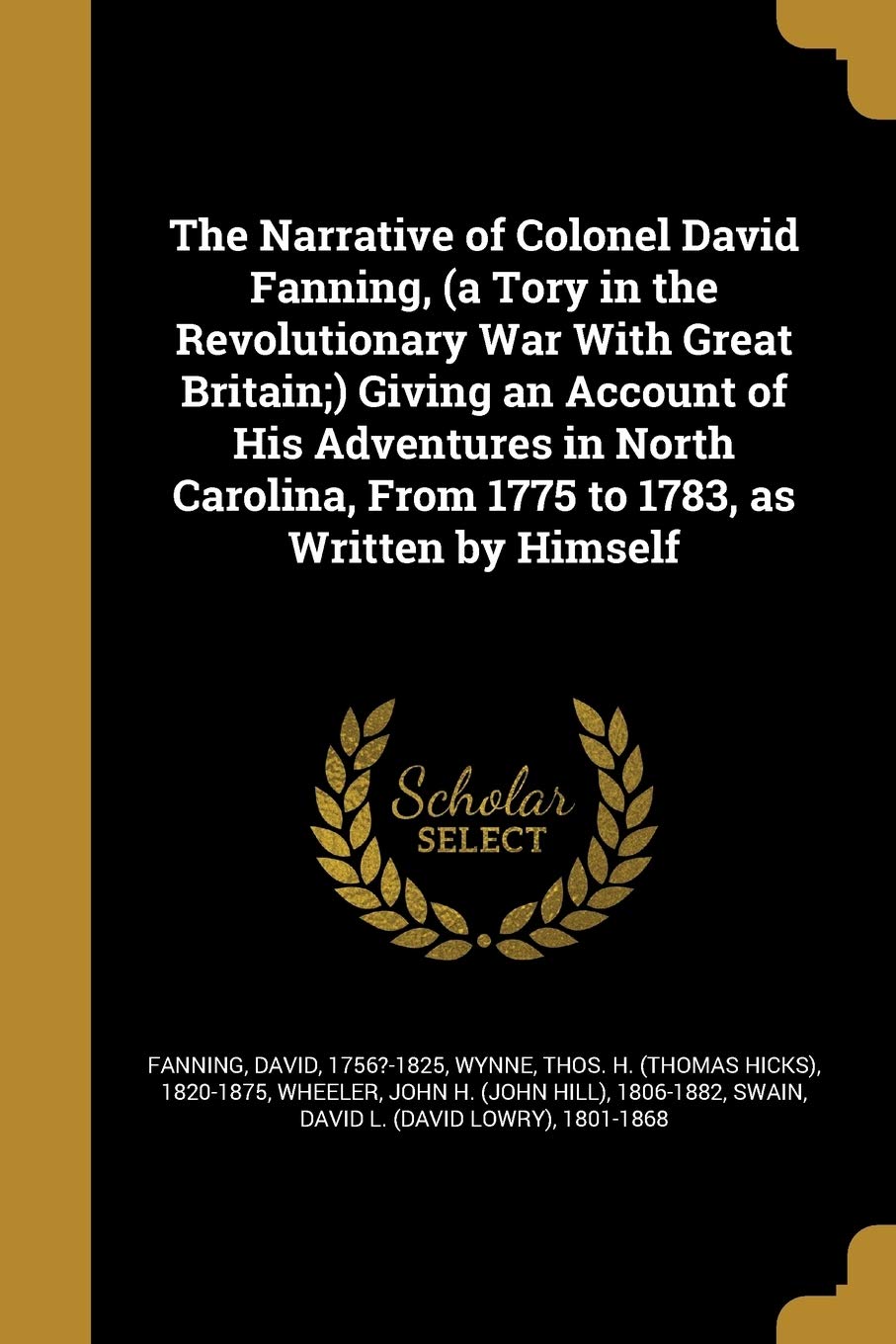 NARRATIVE OF COLONEL DAVID FAN Social Sciences