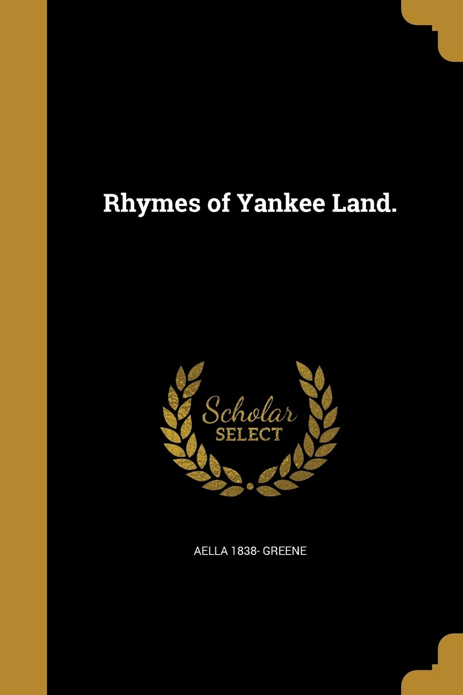 RHYMES OF YANKEE LAND Social Sciences