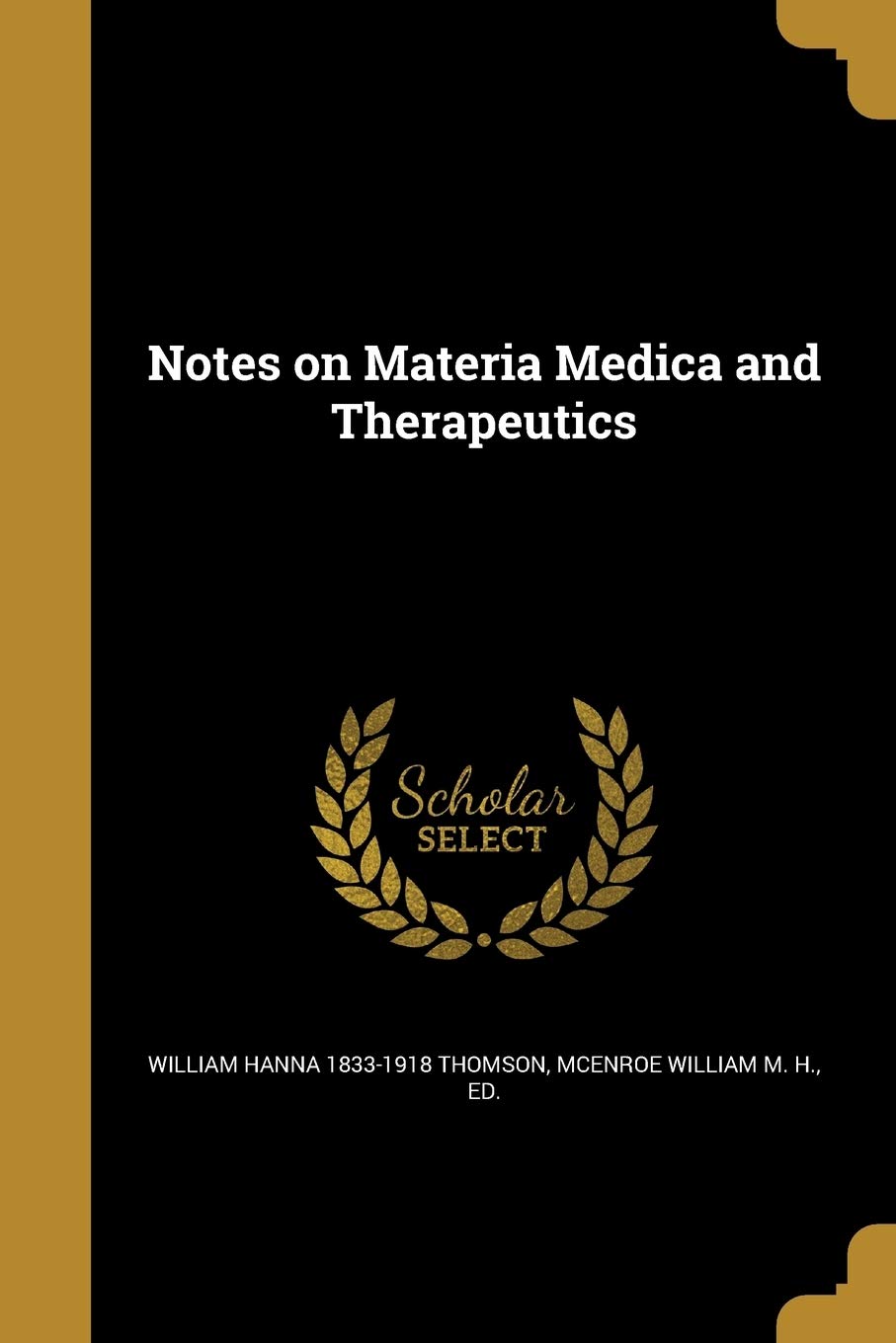 NOTES ON MATERIA MEDICA & THER Social Sciences