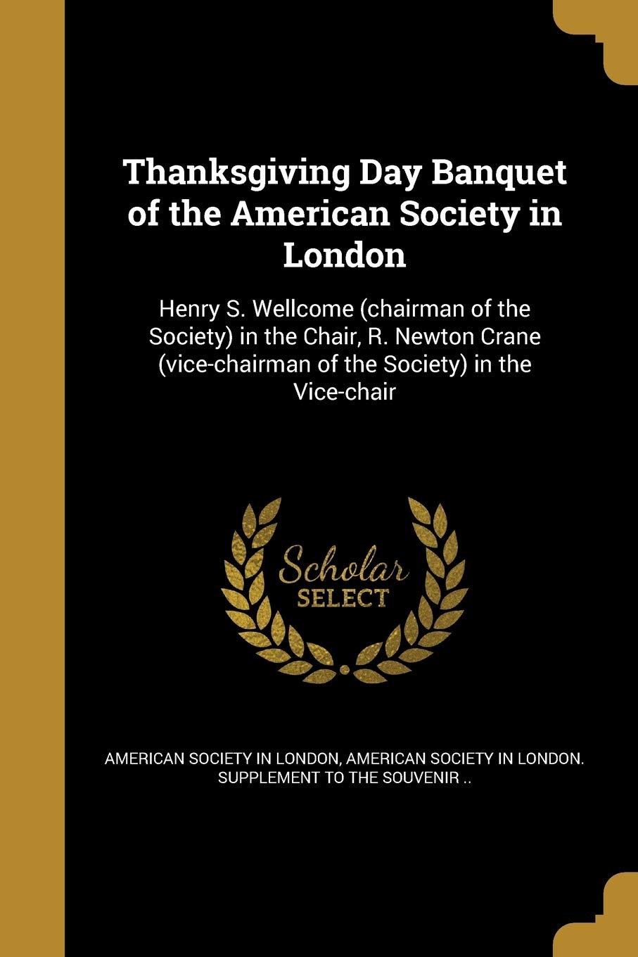 THANKSGIVING DAY BANQUET OF TH Social Sciences