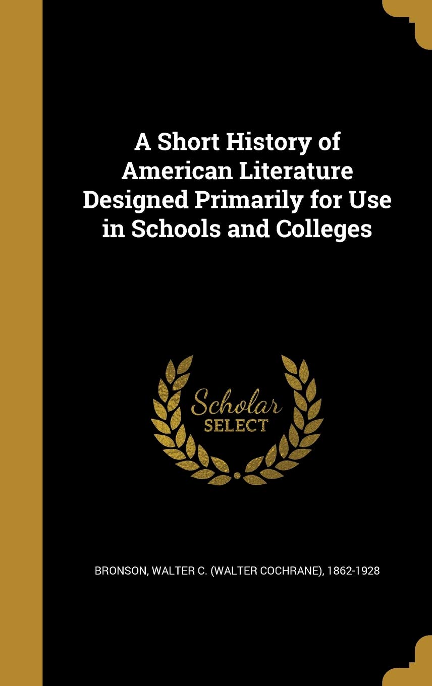 SHORT HIST OF AMER LITERATURE Film, Art & Culture