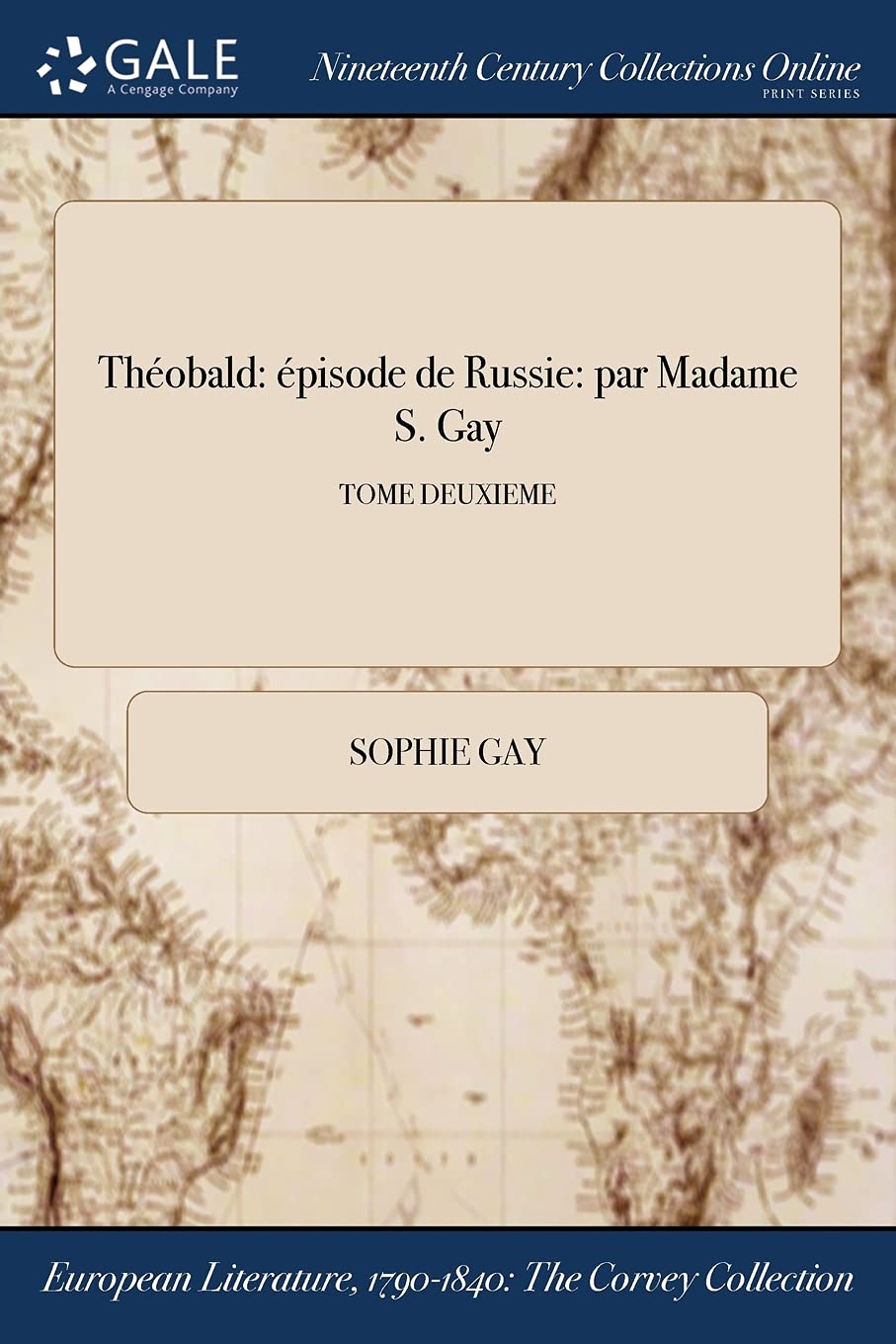 Théobald: Épisode De Russie: Par Madame Contemporary literature