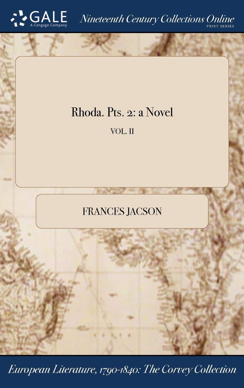 Product Image: Rhoda. Pts. 2: A Novel; Vol. II