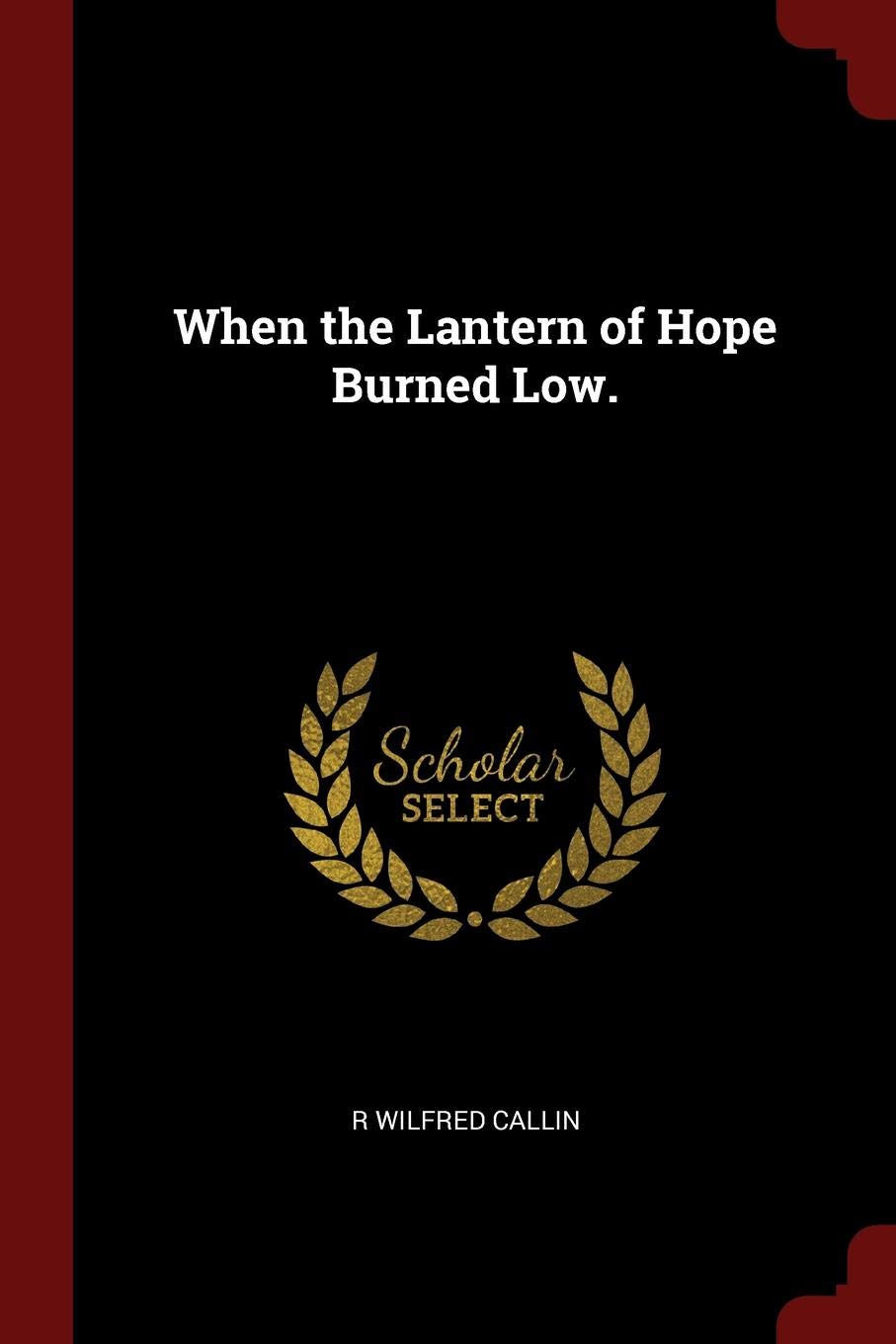 When the Lantern of Hope Burned Low. Politics & History