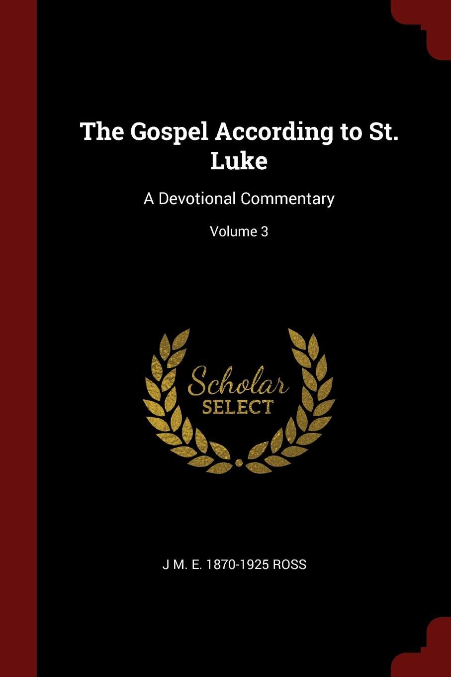The Gospel According to St. Luke: A Devotional Commentary; Volume 3 Politics & History