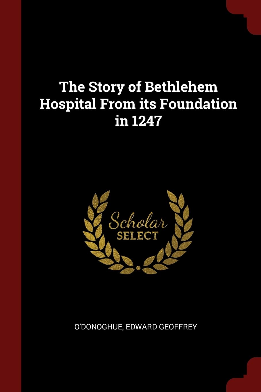 The Story of Bethlehem Hospital From its Foundation in 1247 Politics & History