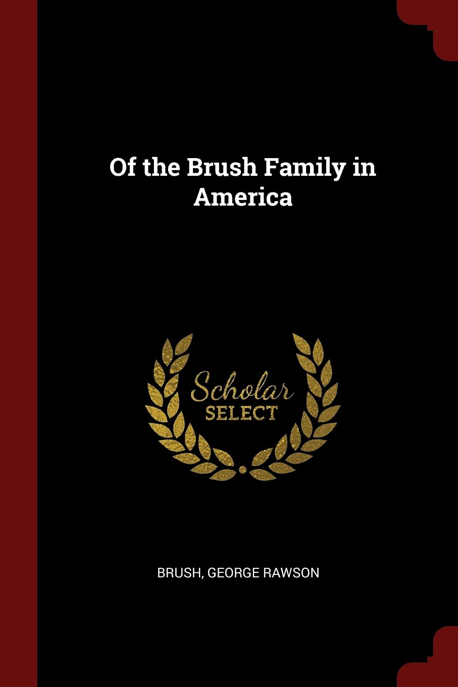 Of the Brush Family in America Politics & History
