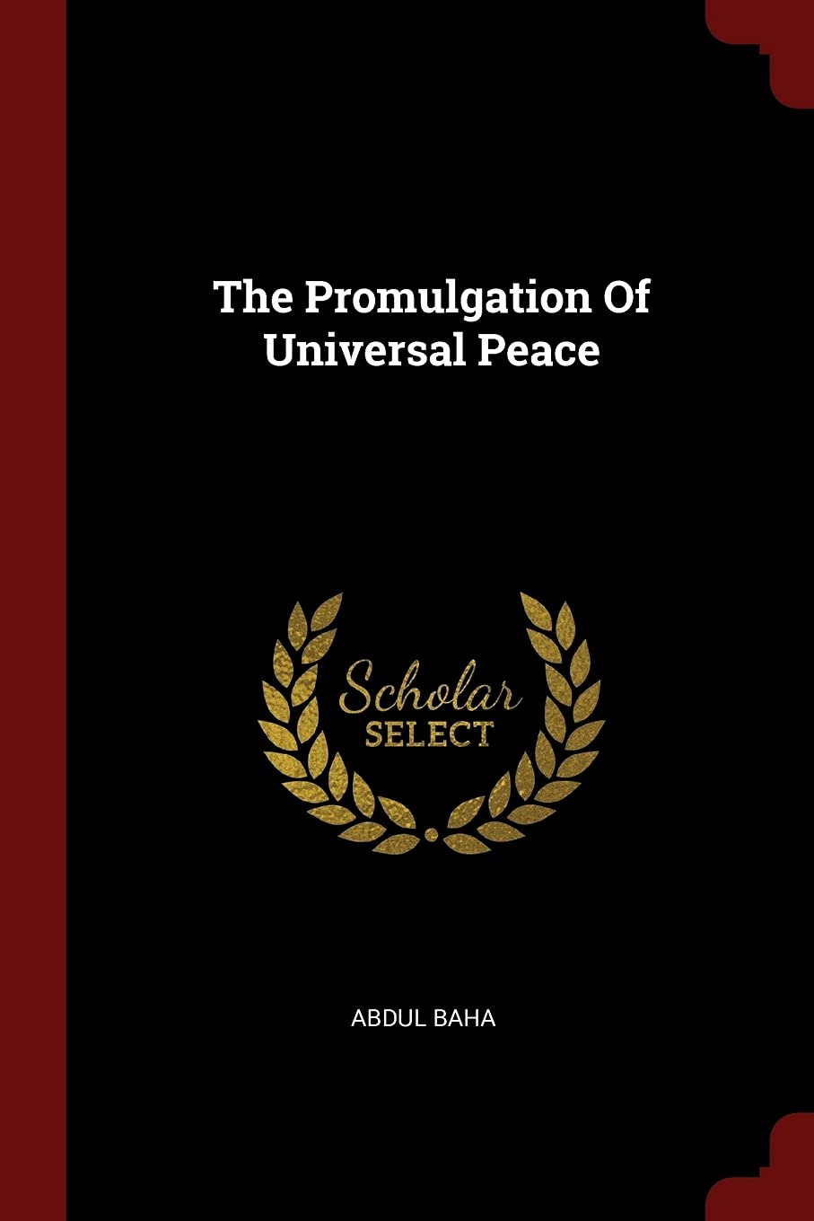 The Promulgation Of Universal Peace Politics & History
