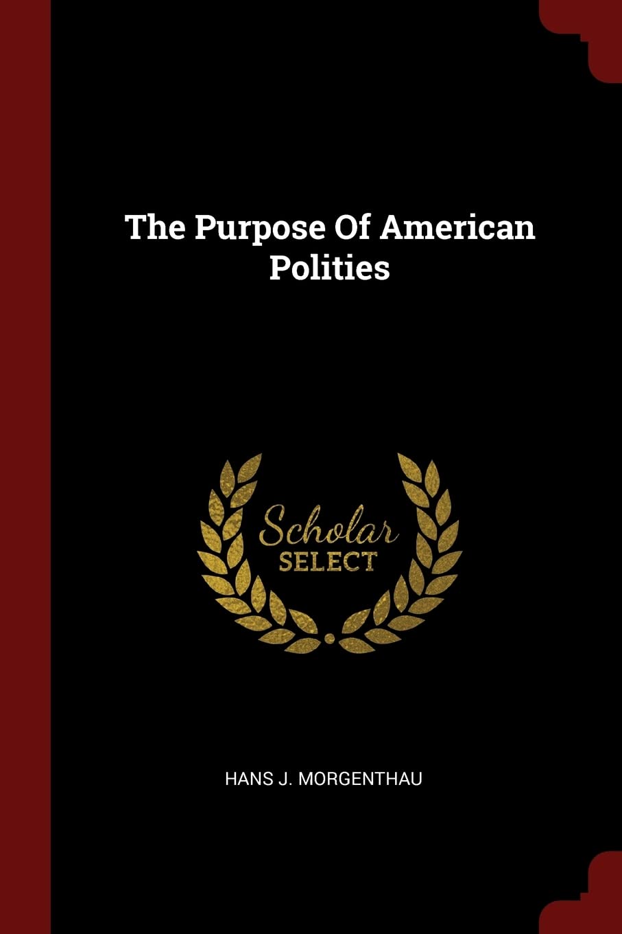 The Purpose Of American Polities Politics & History