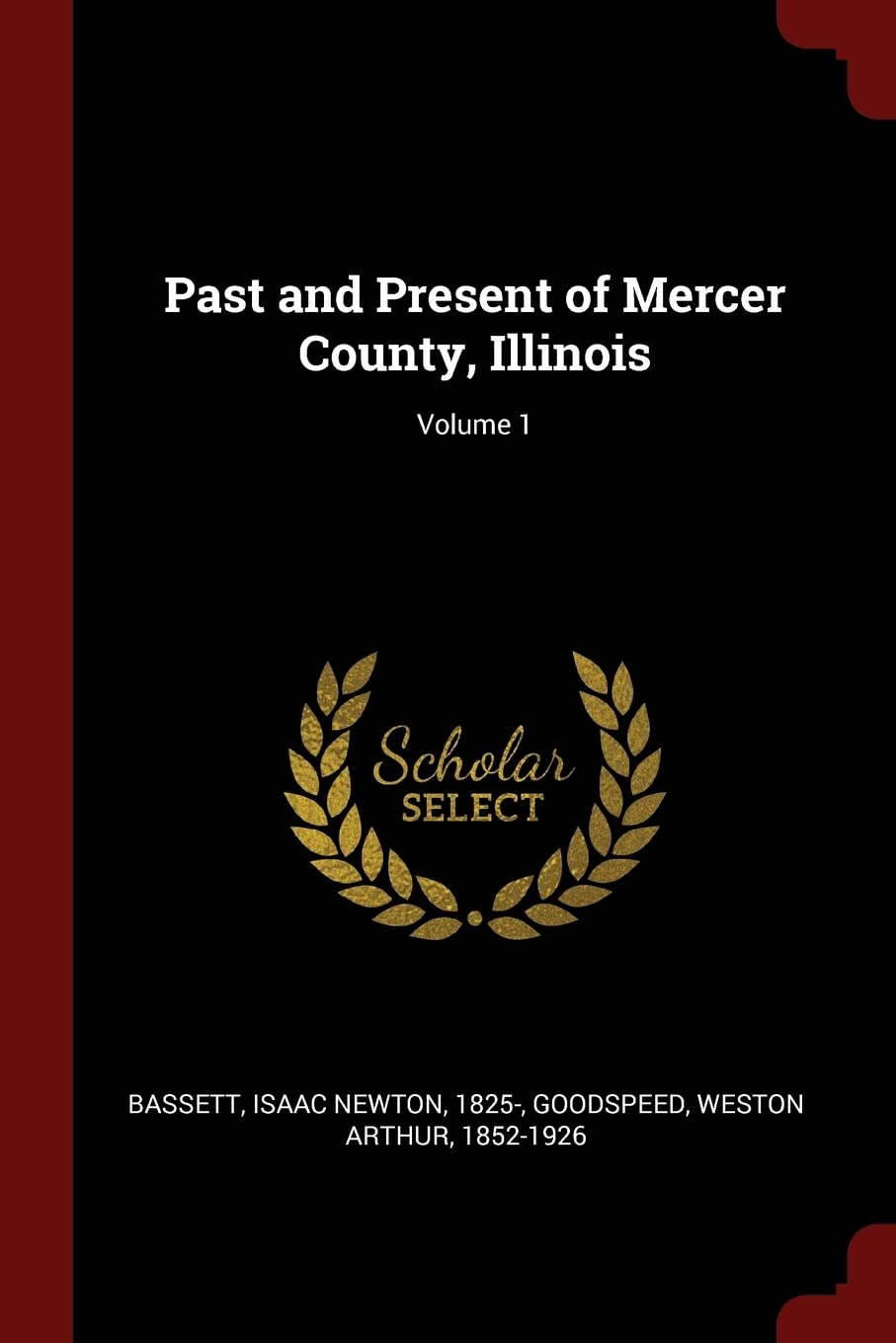 Past and Present of Mercer County, Illinois; Volume 1 Politics & History