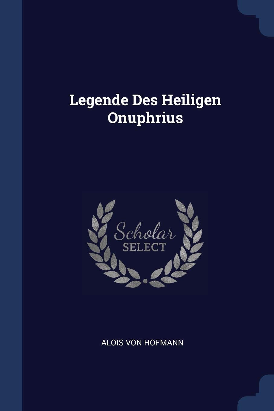 Legende Des Heiligen Onuphrius Politics & History