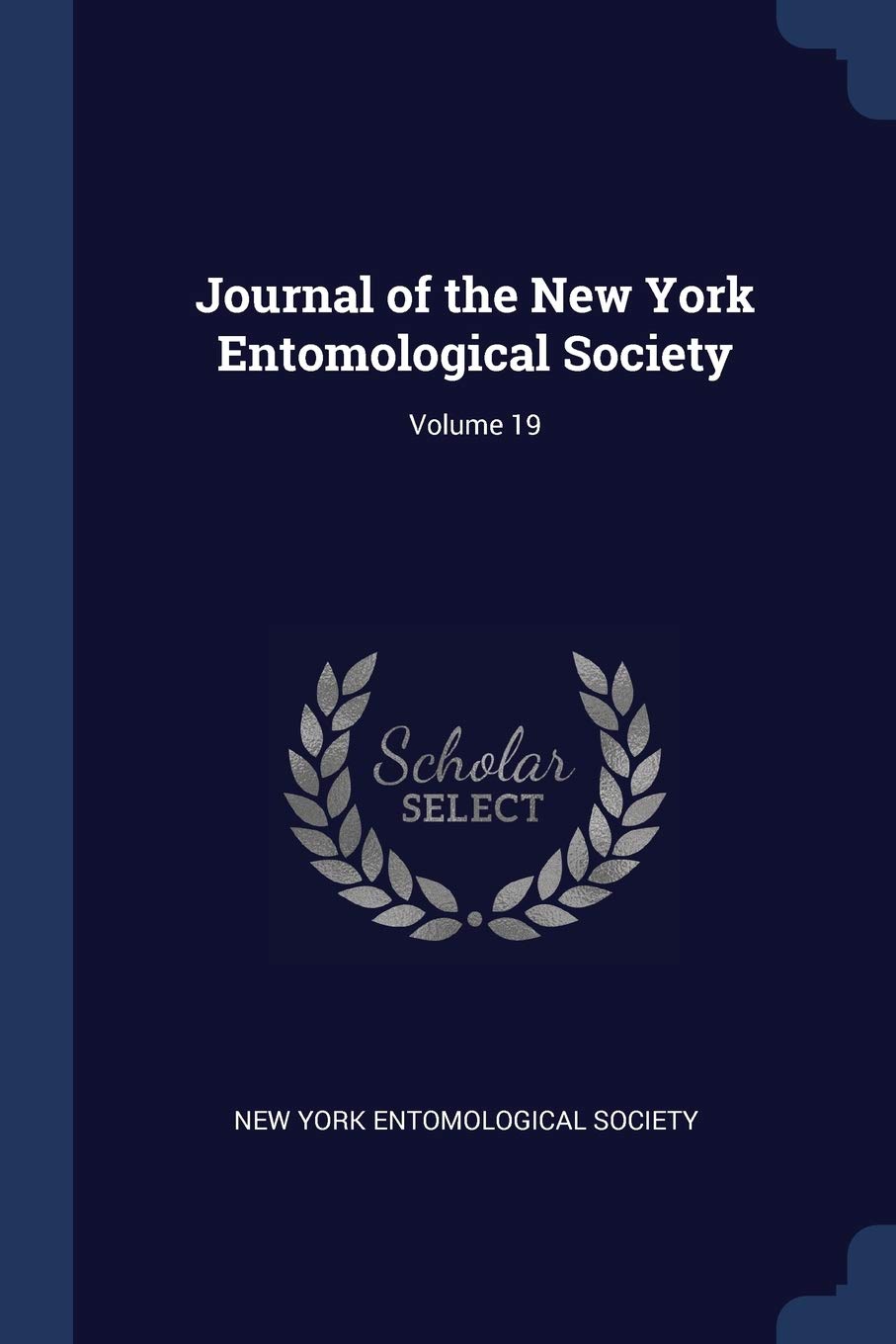 Journal of the New York Entomological Society; Volume 19 Children's books