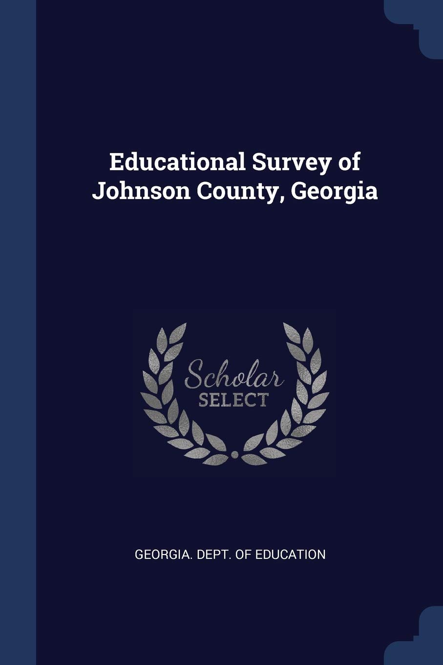 Educational Survey of Johnson County, Georgia Politics & History