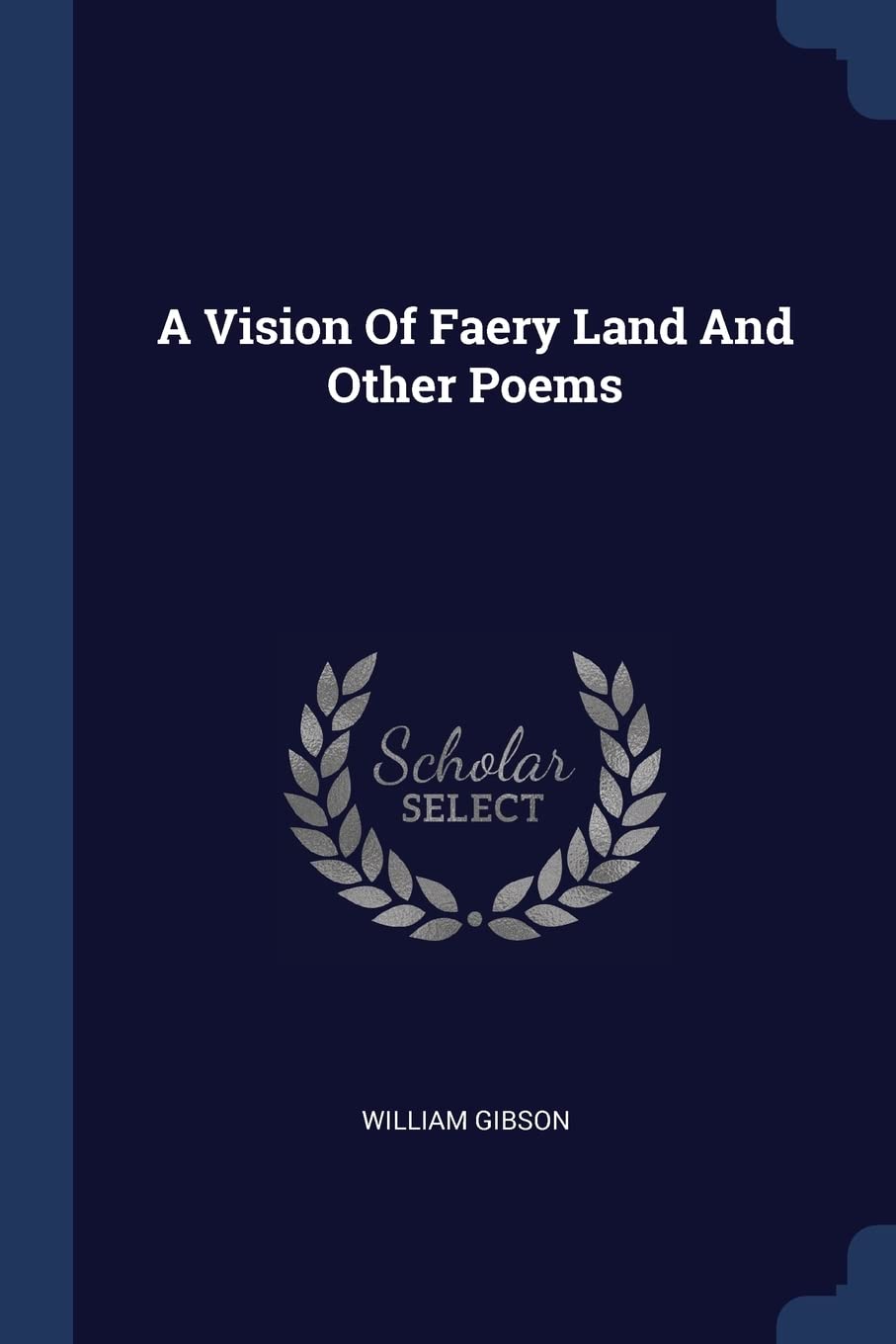 A Vision Of Faery Land And Other Poems Poetry