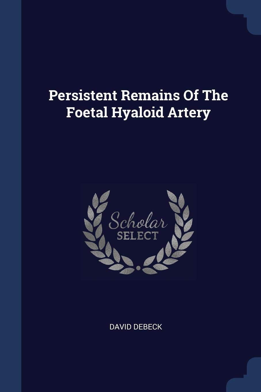 Persistent Remains Of The Foetal Hyaloid Artery Politics & History