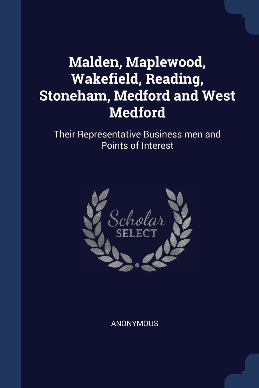 Malden, Maplewood, Wakefield, Reading, Stoneham, Medford and West Medford: Their Representative Business men and Points of Interest Politics & History
