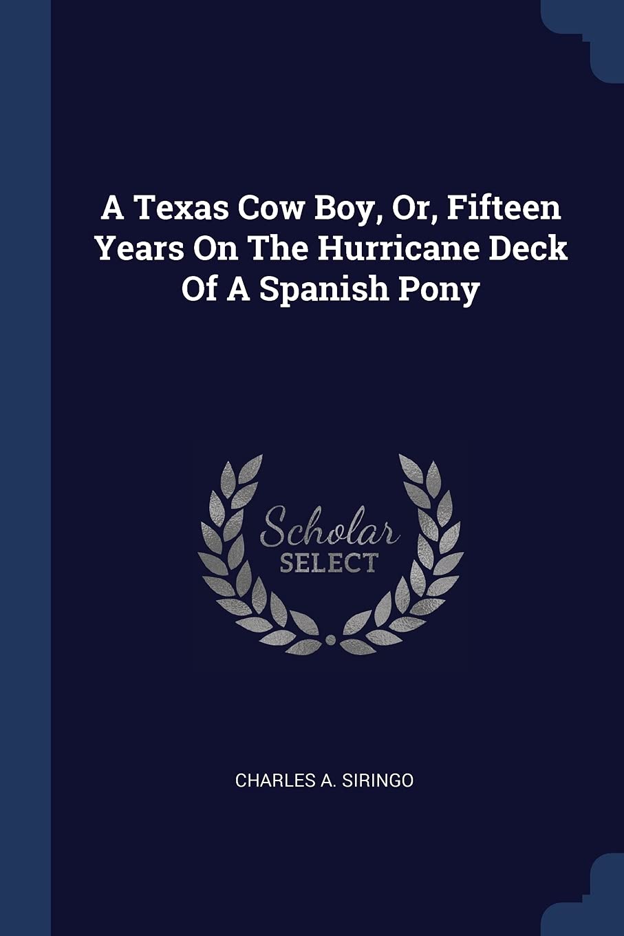 A Texas Cow Boy, Or, Fifteen Years On The Hurricane Deck Of A Spanish Pony Politics & History