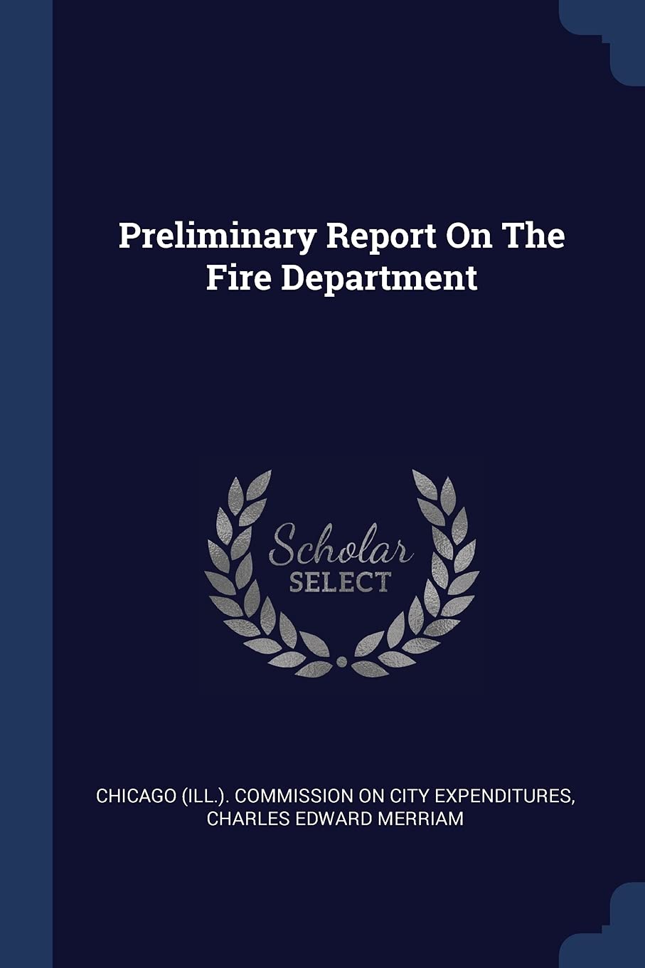 Preliminary Report On The Fire Department Politics & History