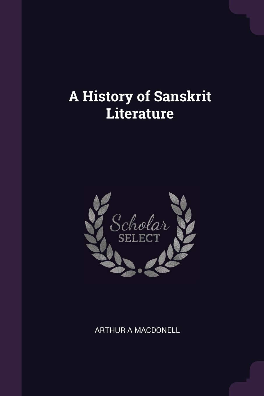 A History of Sanskrit Literature Contemporary literature