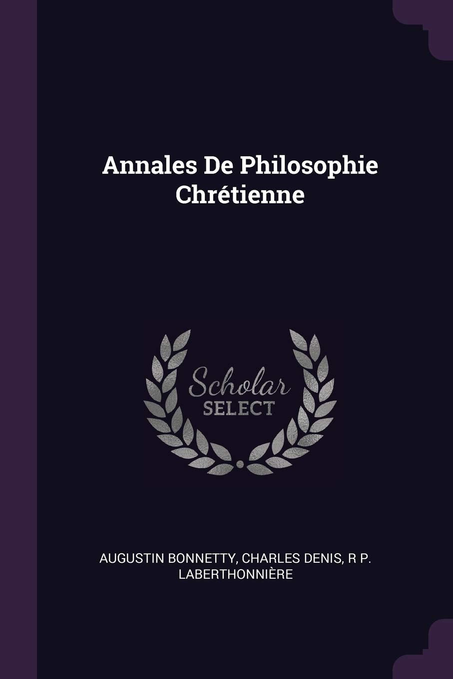 Product Image: Annales De Philosophie Chrétienne