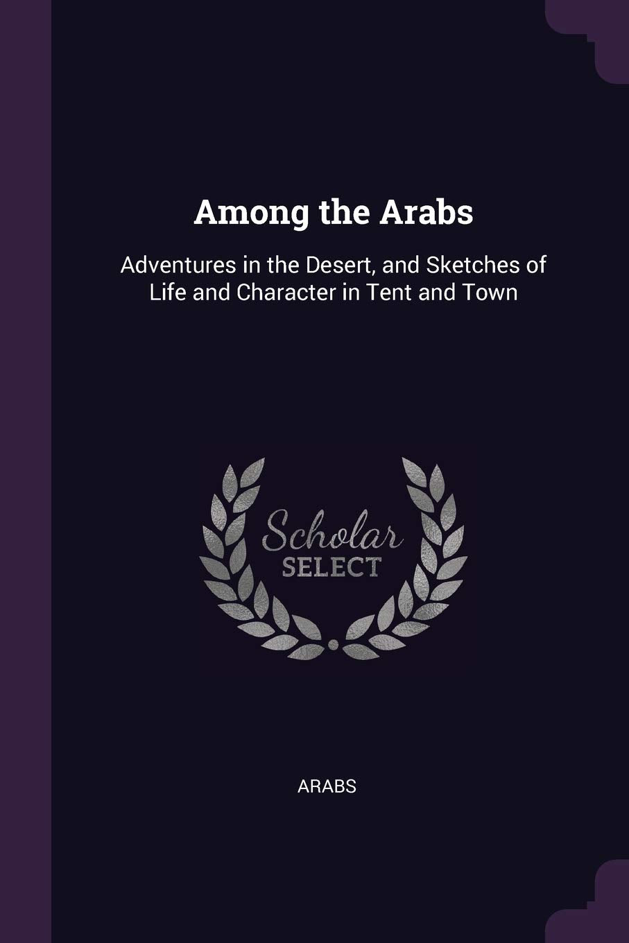 Among the Arabs: Adventures in the Desert, and Sketches of Life and Character in Tent and Town Politics & History