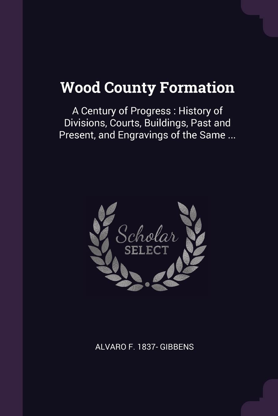 Wood County Formation: A Century of Progress: History of Divisions, Courts, Buildings, Past and Present, and Engravings of the Same ... Politics & History