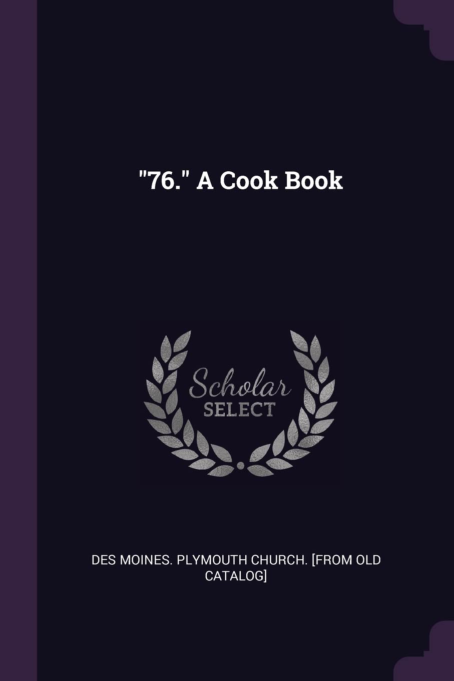 76. A Cook Book Politics & History