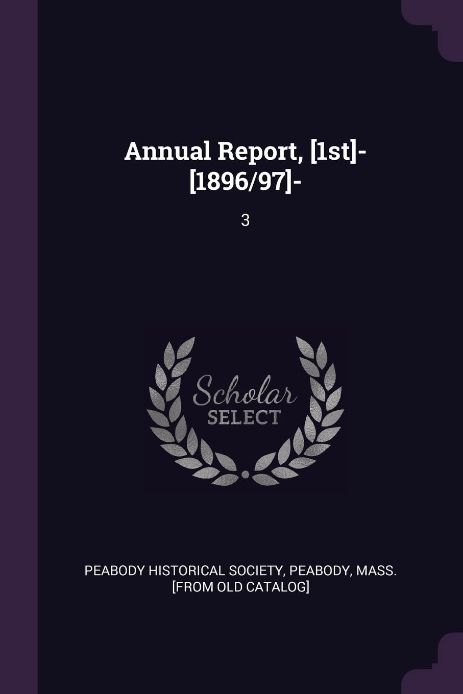 Annual Report, - -: 3 Politics & History