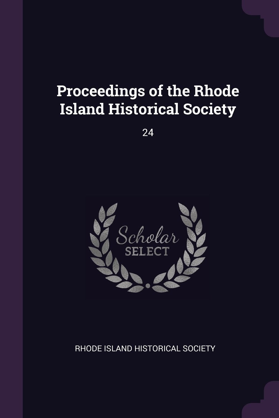 PROCEEDINGS OF THE RHODE ISLAN book