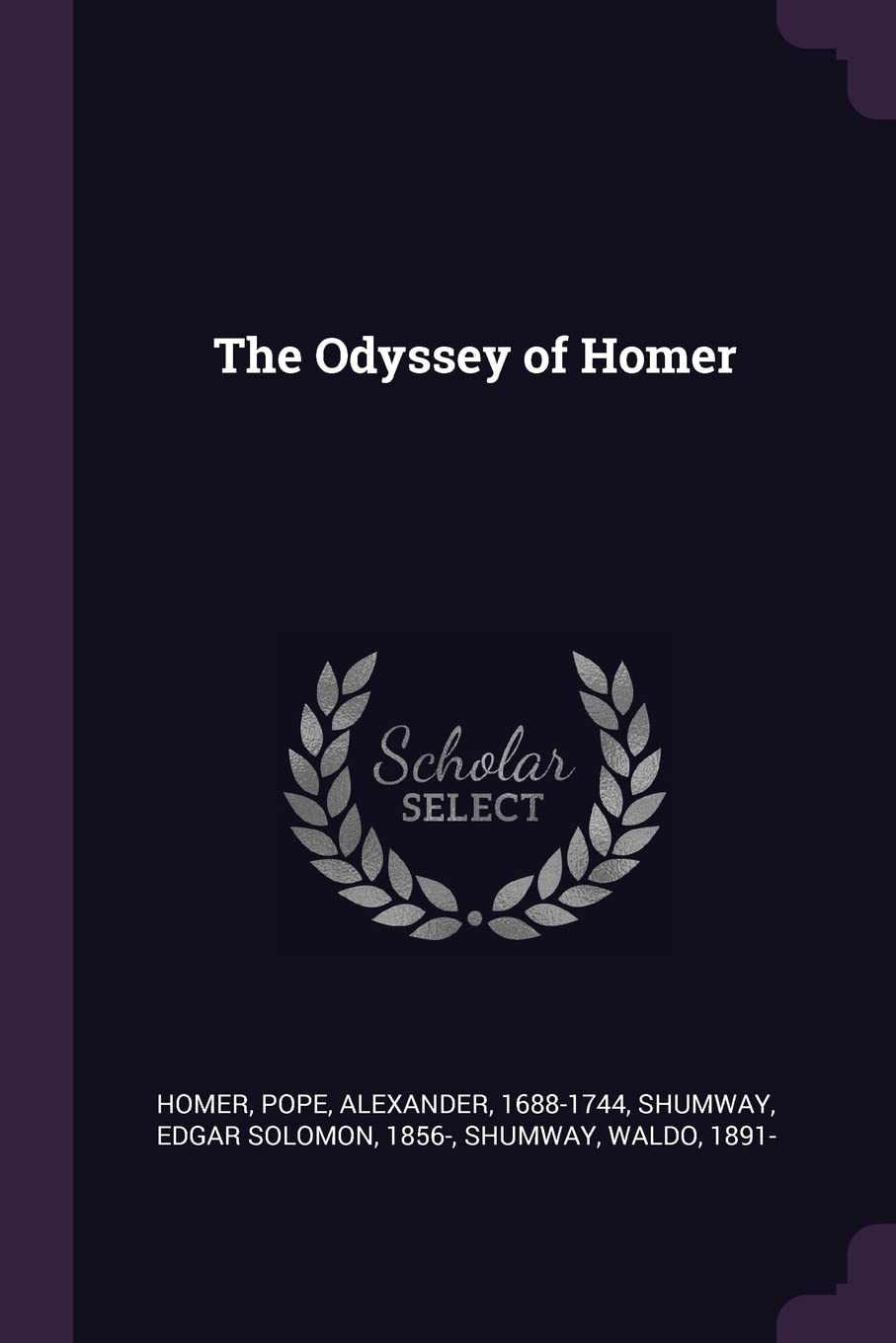 The Odyssey of Homer Politics & History