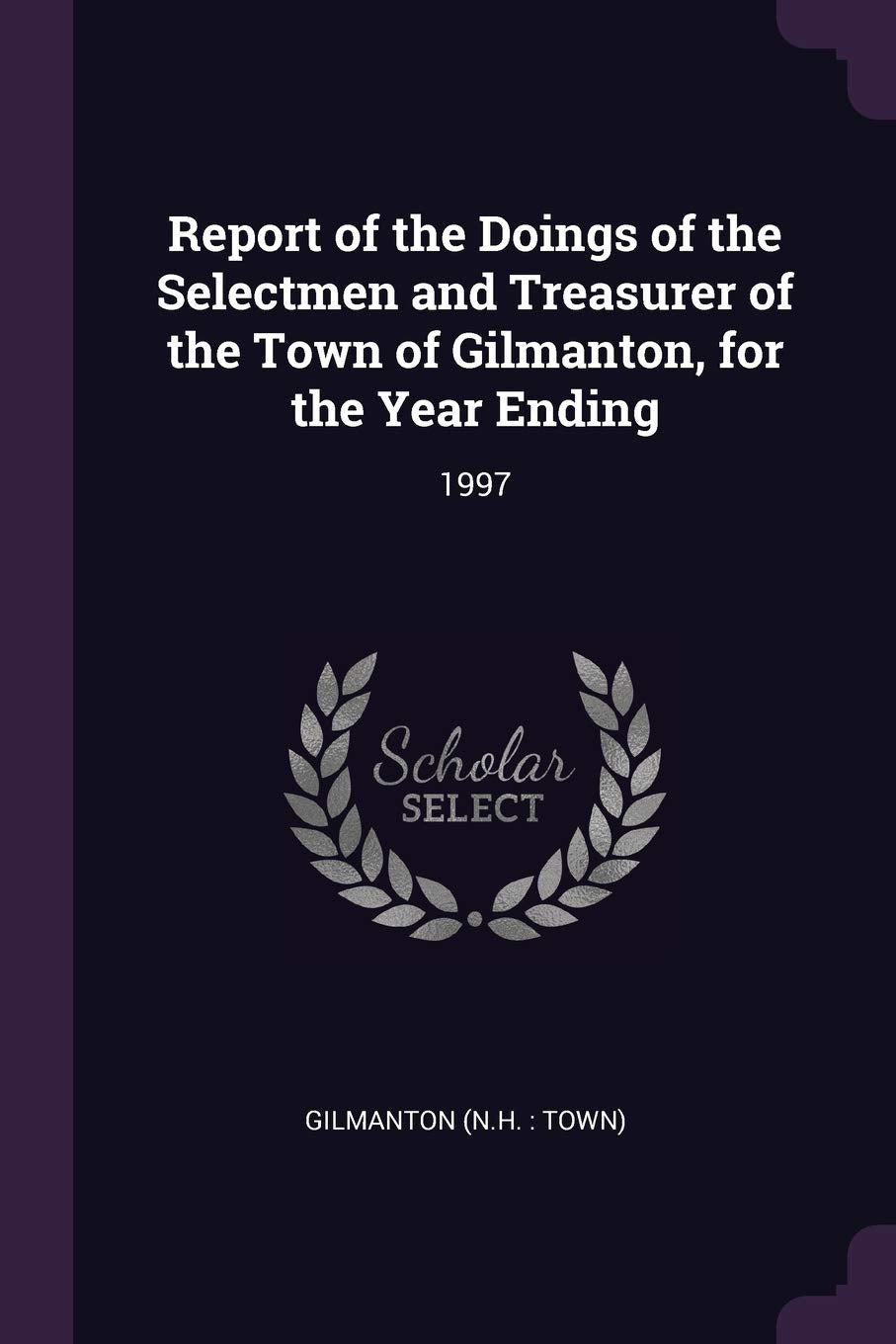 REPORT OF THE DOINGS OF THE SE: 1997 Politics & History