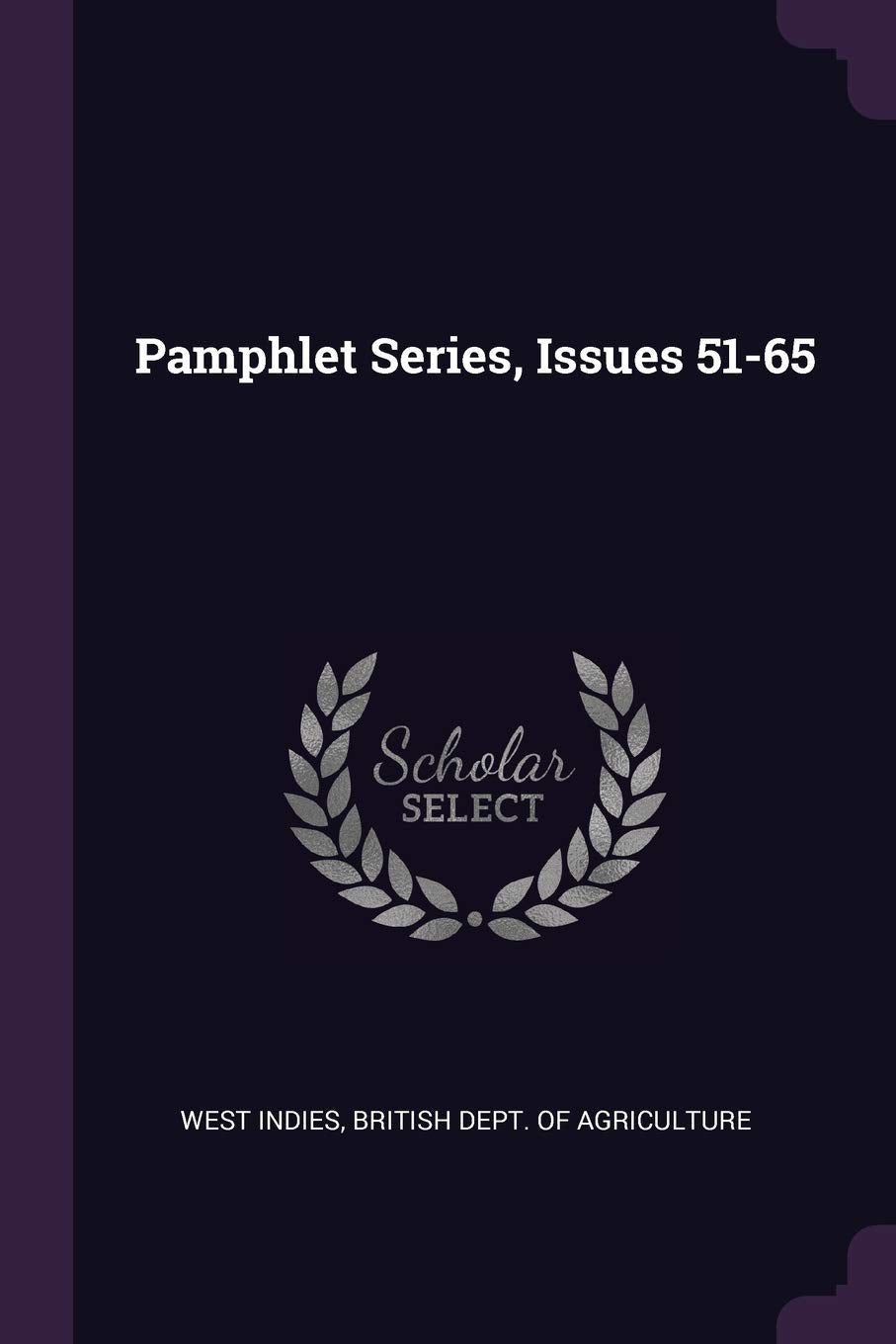 Pamphlet Series, Issues 51-65 Politics & History