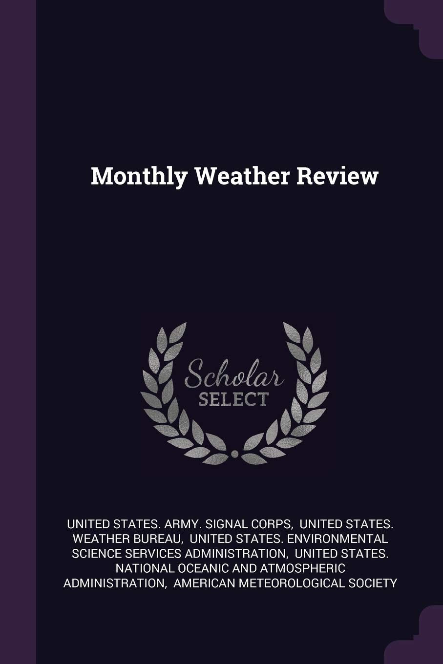 Monthly Weather Review Politics & History