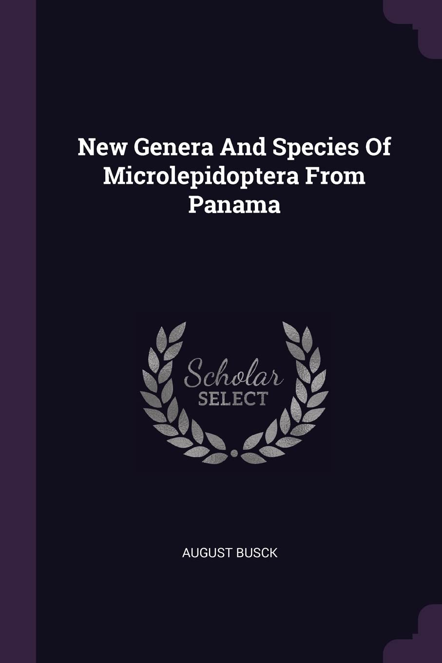 New Genera And Species Of Microlepidoptera From Panama Politics & History