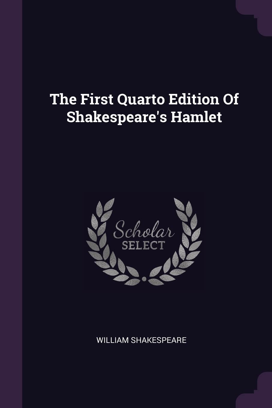 The First Quarto Edition Of Shakespeare's Hamlet Drama
