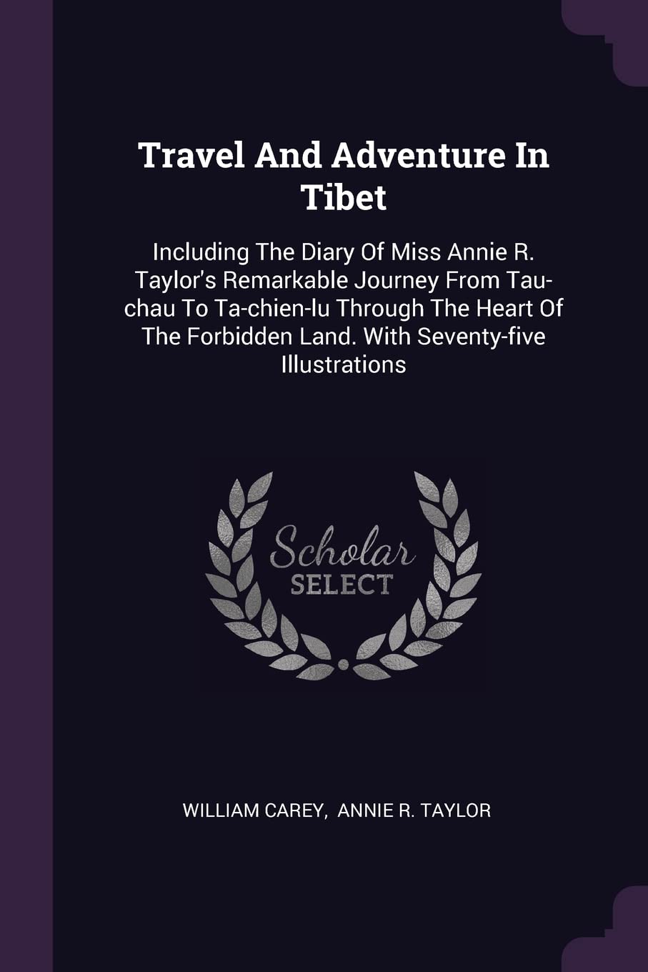 Travel And Adventure In Tibet: Including The Diary Of Miss Annie R. Taylor's Remarkable Journey From Tau-chau To Ta-chien-lu Through The Heart Of The Forbidden Land. With Seventy-five Illustrations Politics & History